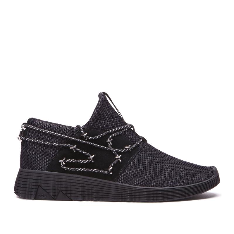 Buty Supra MALLI - Sneakersy Niskie Męskie - Czarne (DWBL-49865)